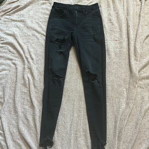 American Eagle Black Skinny Jeans